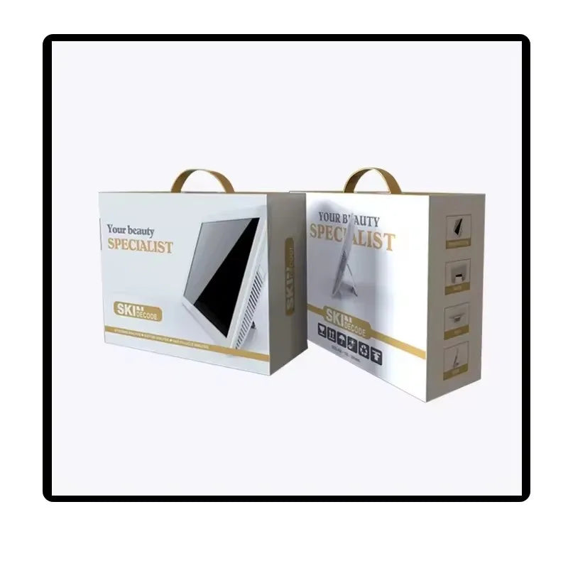 HD Δέρμα Μαλλιών Κεφαλής Αναλυτής Σμηγματογόνων Αδένων Συσκευή Δοκιμής Υγρασίας Φυλλακίων