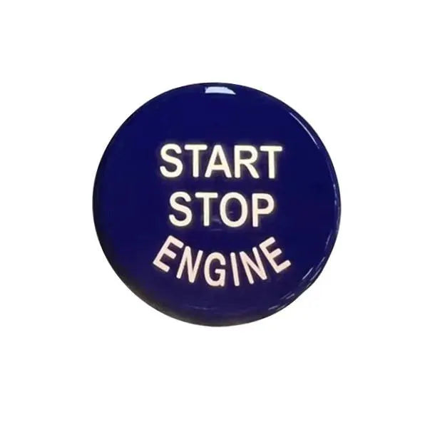 Car Engine Start Stop Button Replace Switch Cover Accessorie for BMW 3 Series E90 E91 E92 E93 E60 E84 X3 E83 X5 E70 E71 E72 by InterCyprus Trading Ltd