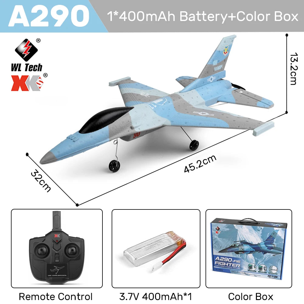 WLtoys XK A290 RC Plane 3CH &ndash; Stable Flight With 3D6G 1 Battery