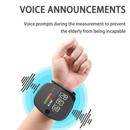 Smart Touch Blood Pressure Monitor &ndash; Voice Enabled Readouts