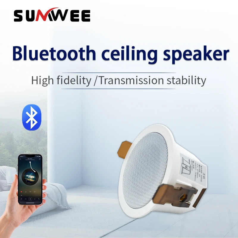 2-Zoll Mini-Bluetooth-Deckenlautsprecher mit integriertem Class-D-Verstärker