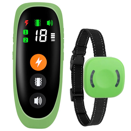 800m Electric Dog Training Collar &ndash; LCD Display Remote One Set