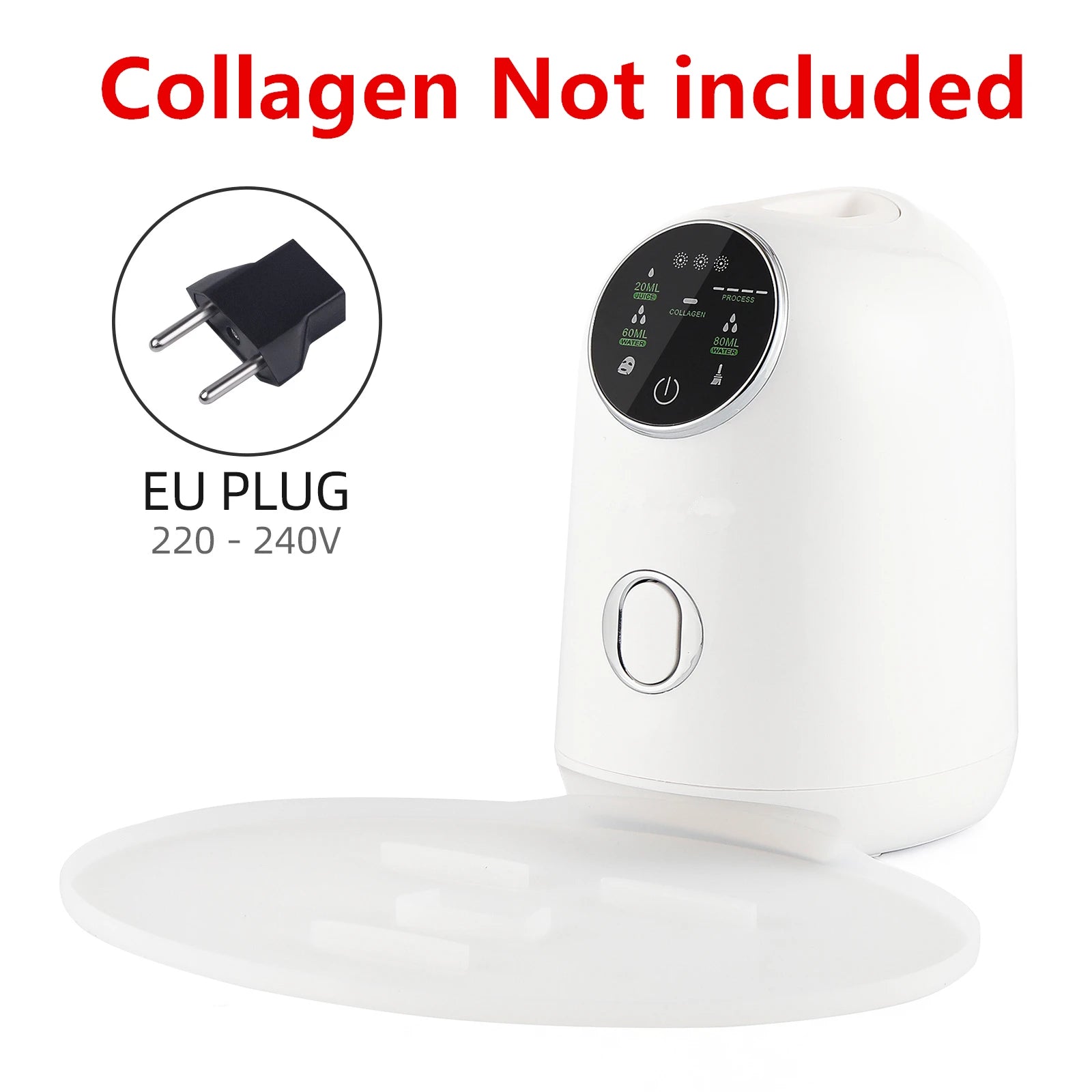 Foreverlily DIY Mask Machine &ndash; Automatic Mask Maker for Homemade Facial Masks EU PLUG (220-240V)