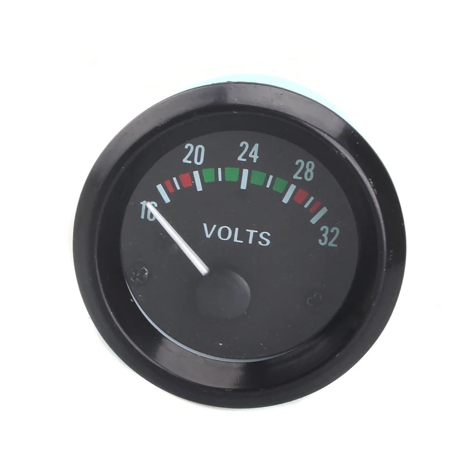Drakono Matuoklis Voltais Automobilio Matuoklis Įtampos Matuoklis 2 Colių 8-16V Ir 16-32V Juodas Rėmelis