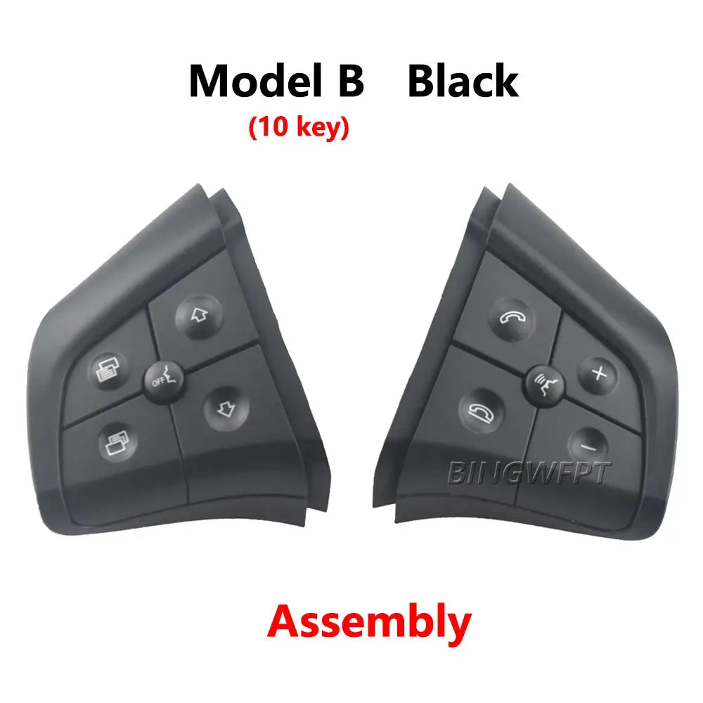 Steering Wheel Push Buttons Phone Control Switch 10Key For Mercedes Benz W164 W245 W251 ML GL 300 350 400 450 2006-2009 by InterCyprus Trading Ltd