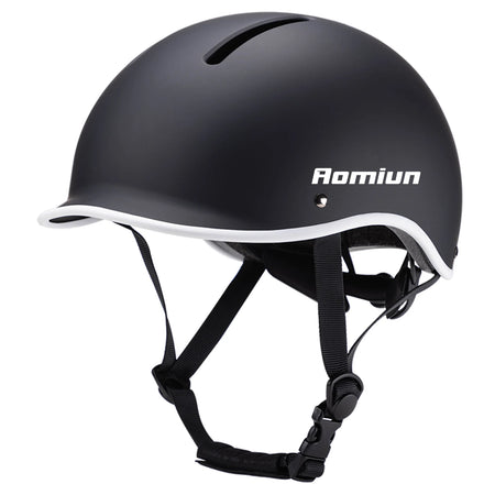 Bike Helmet With Light For Night Riding &ndash; Built-In Battery black / M