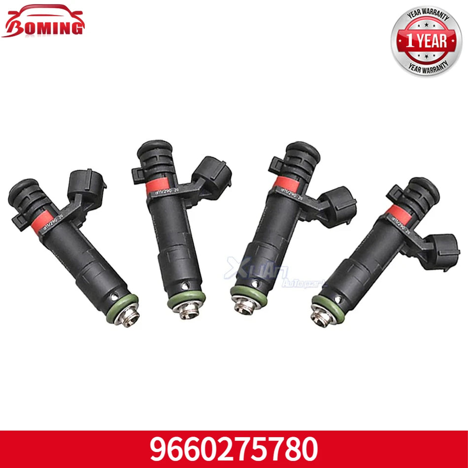 4x Fuel Injectors for Peugeot and Citroen, Models 307,3008,407,508,408,308,807,C4,C5,C6,C8