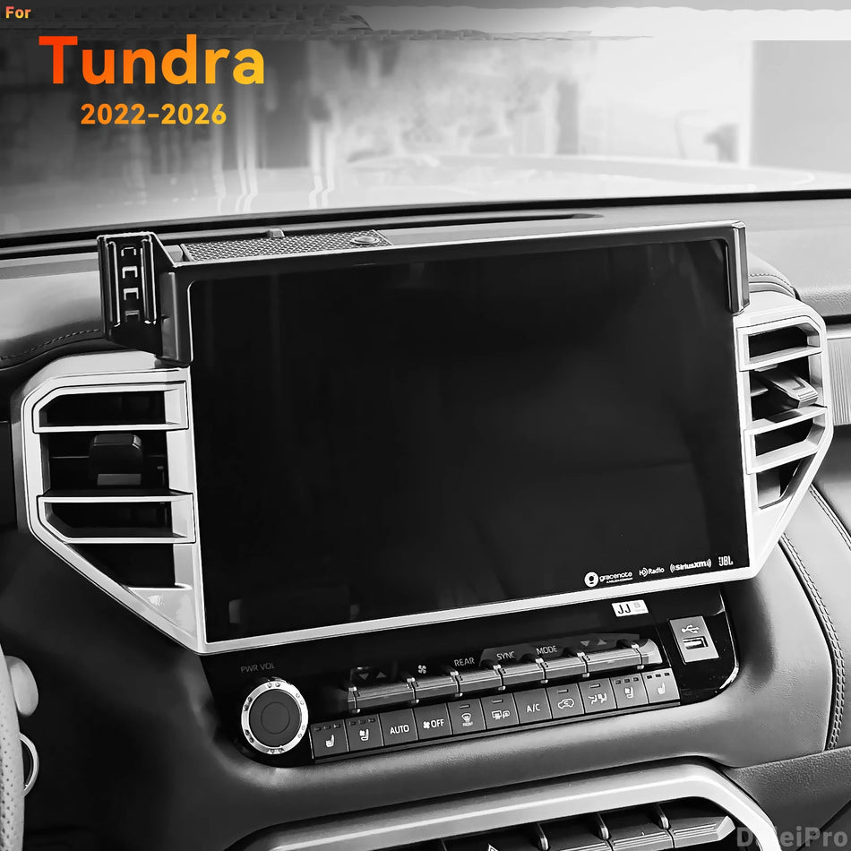 Fixed ABS Phone Holder for Toyota Tundra Sequoia 2022-2026