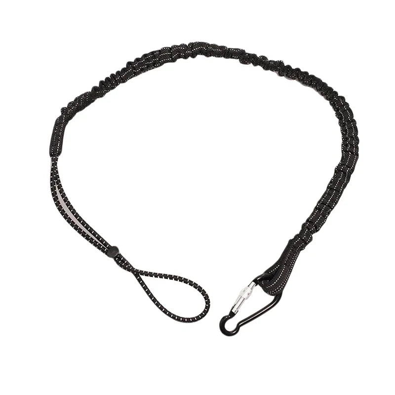 Safety Bungee Tether Lanyard Carabiner Hook &ndash; Anti Fall