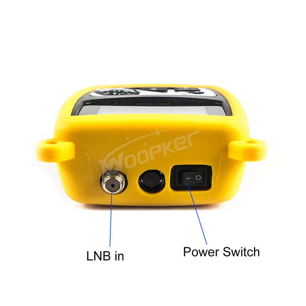 Woopker WS-6933 DVB-S2 FTA C&amp;KU Band Digital Satellite Finder Meter With 2.1inch LCD Display 7.4V/800mAh Battery Satlink WS 6933