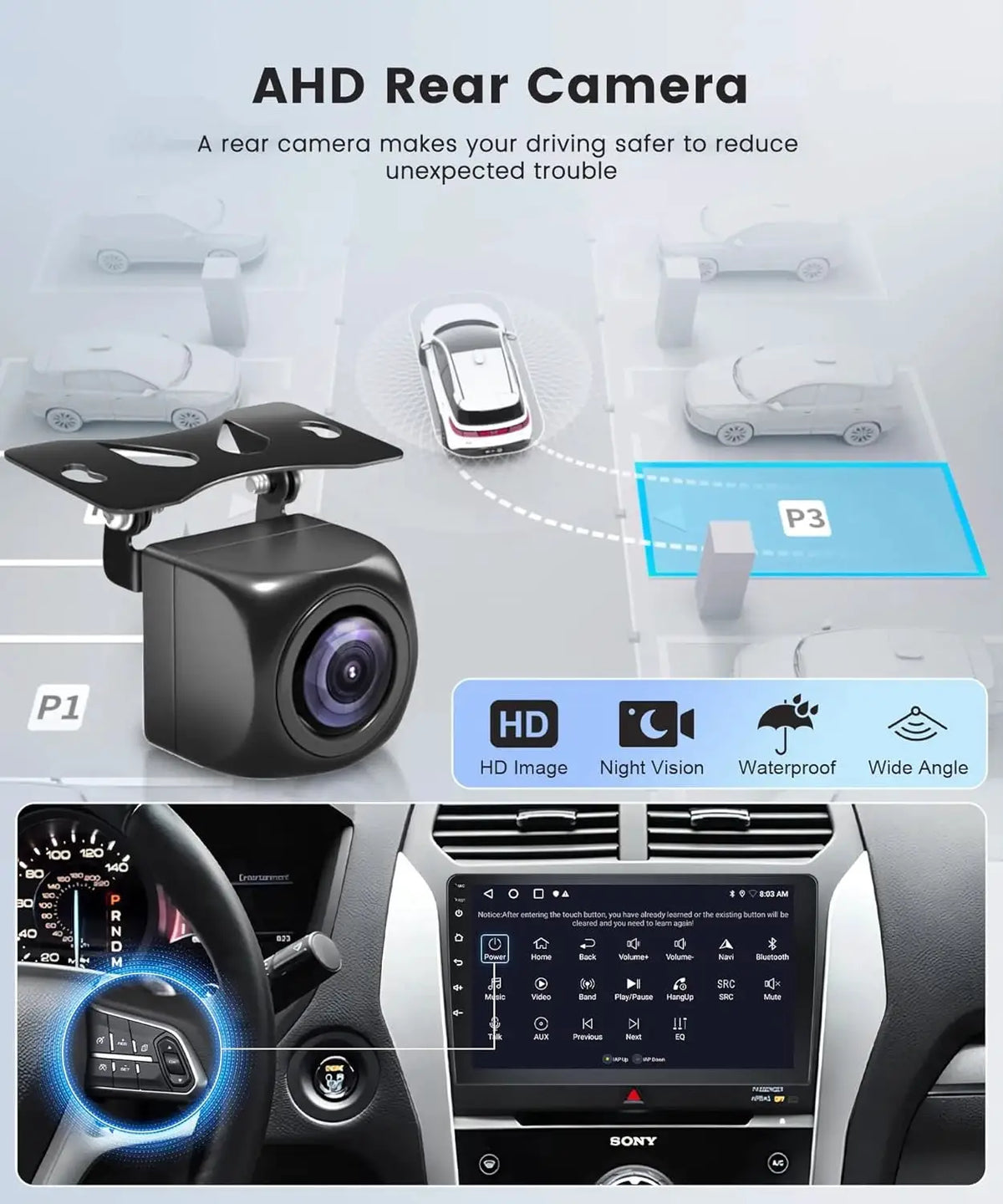 2 Din Android Car Stereo With Carplay GPS For Volkswagen Golf by InterCyprus Trading Ltd