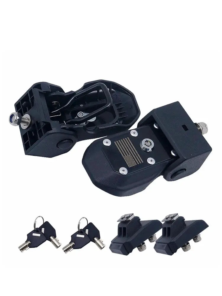 For Jeep Wrangler JL 2018-2019 Hood Lock Car Hood Lock Hood Modification Accessories by InterCyprus Trading Ltd