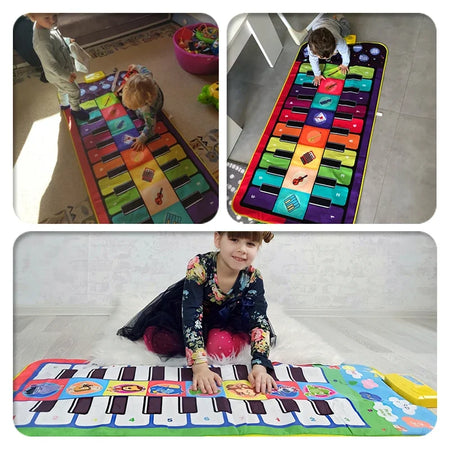 Kids Musical Piano Mat &ndash; Interactive Educational Fun