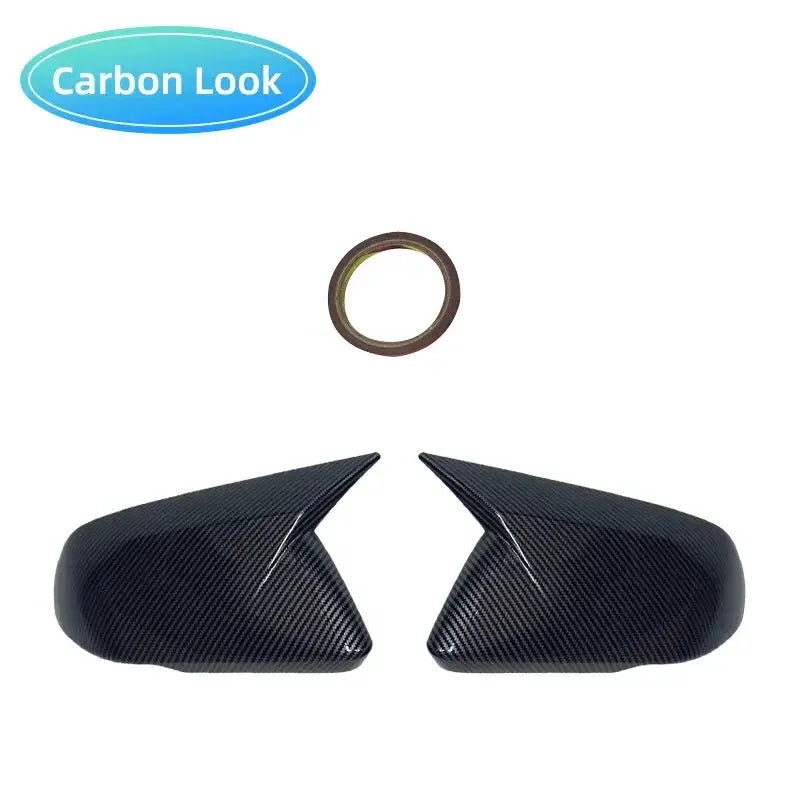 For Ford Mustang 2015-2022 1Pair Rearview Mirror Cover Case Car Side Rear View Mirror Shell Cover by InterCyprus Trading Ltd