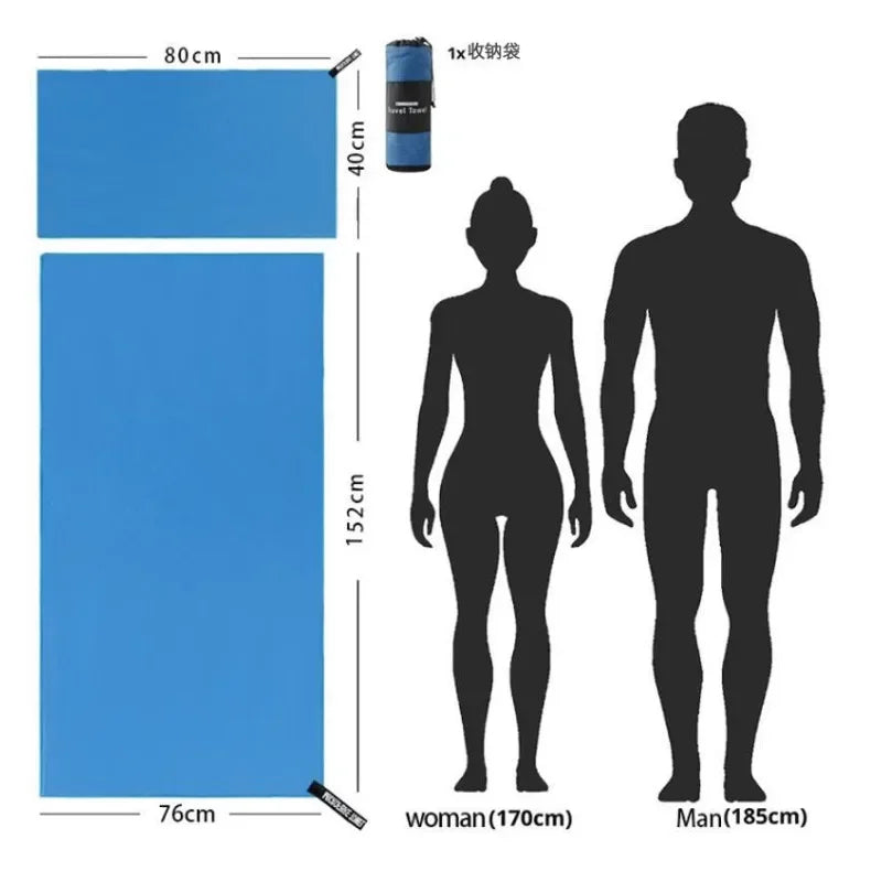 Quick-Drying Sports Towel - Fast Dry, Super Absorbent, Lightweight