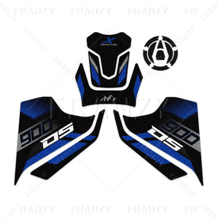 3M Motorcycle Fuel Tank Pad Stickers &ndash; Anti-Slip Protection for Voge Valico 900 DSX 2024 3M Anti Slip  001