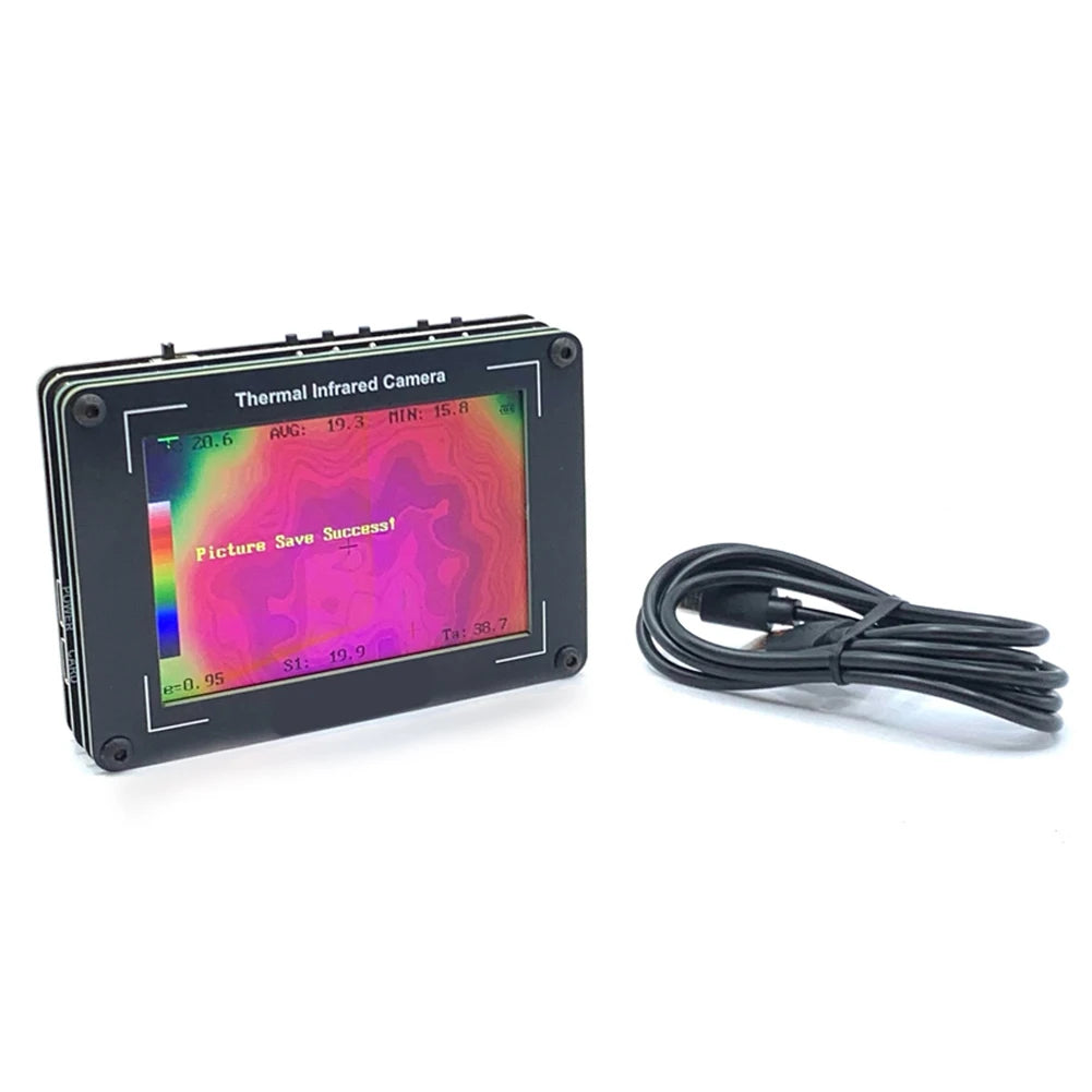 Advanced 3.5-Inch Thermal Imaging Camera: -40 to 450&deg;C Range, 32x24 Pixels for Electrical &amp; Mechanical Inspection