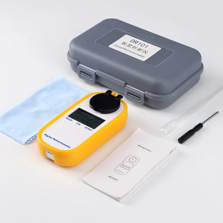 Portable Sugar Refractometer DR101 &ndash; Wide Range 0-94% Brix