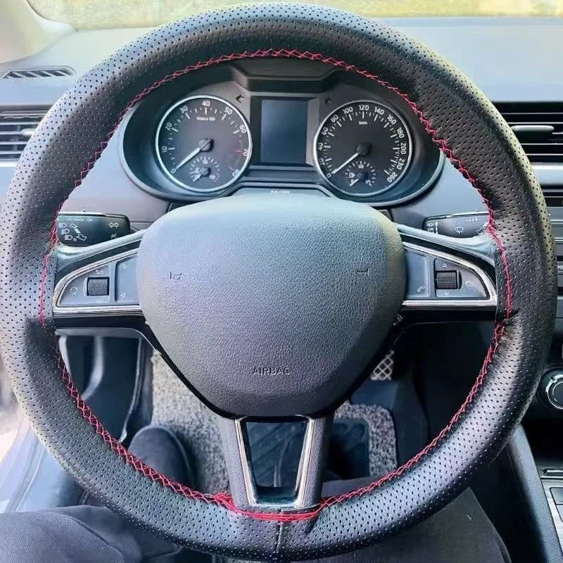Copricruistore con effetto fibra di carbonio per Skoda Octavia Fabia
