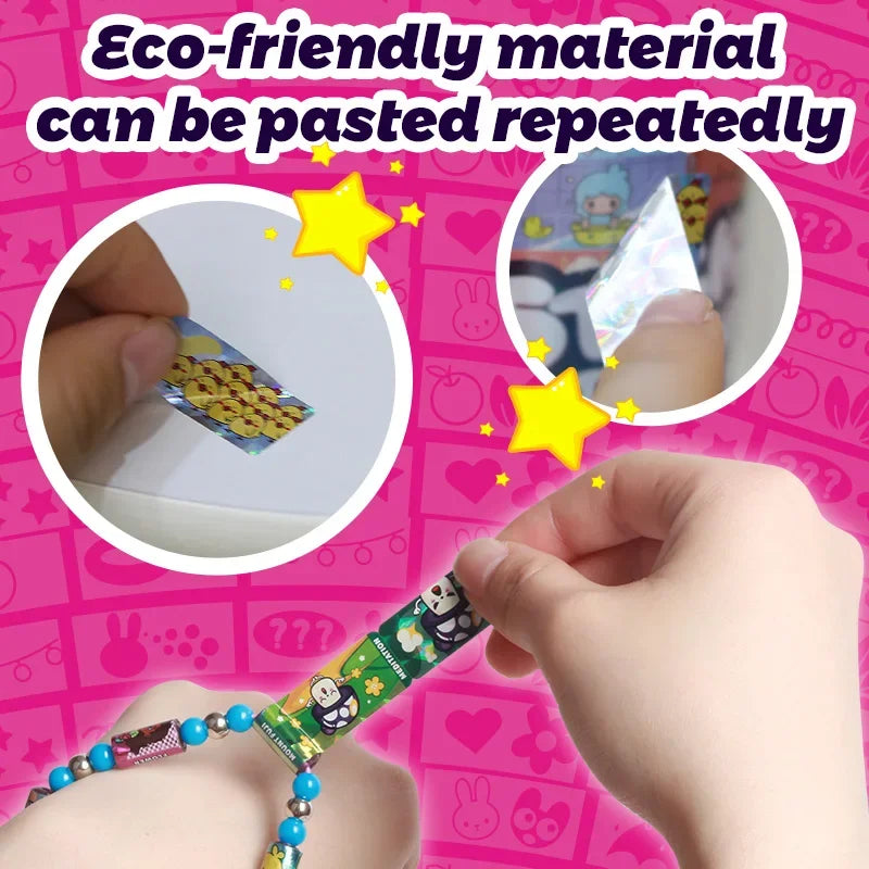 Sticker Bracelets &ndash; DIY Beads Jewelry Kit For Kids