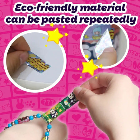 Sticker Bracelets &ndash; DIY Beads Jewelry Kit For Kids