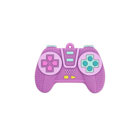 Silicone Remote Control Teething Toy &ndash; Soothes Baby Gums Purple