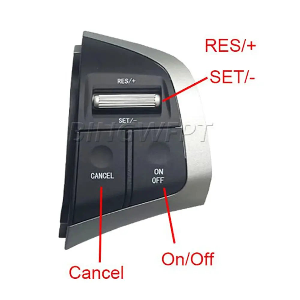 Car Audio Volume Steering Wheel Media Player Button Left/Right Cruise Control Switch For Isuzu D-Max 2015-2019 MU-X DMAX by InterCyprus Trading Ltd