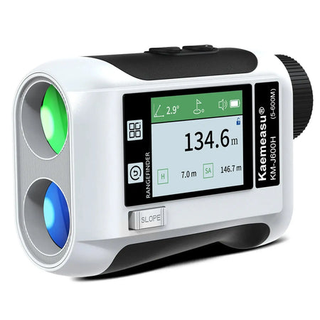 Touch Screen Golf Range Finder 600m Flag Lock KMC600 LCD white J / 1200m