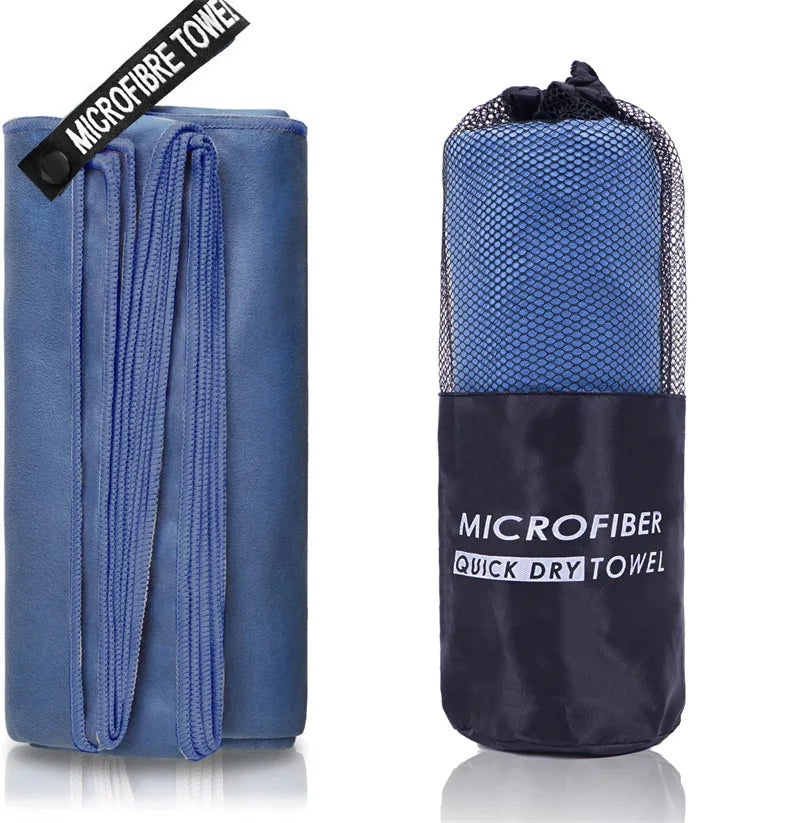 Quick-Drying Sports Towel | Fast Dry Microfiber Towel for Gym, Beach, Swimming blue / 80x160cm