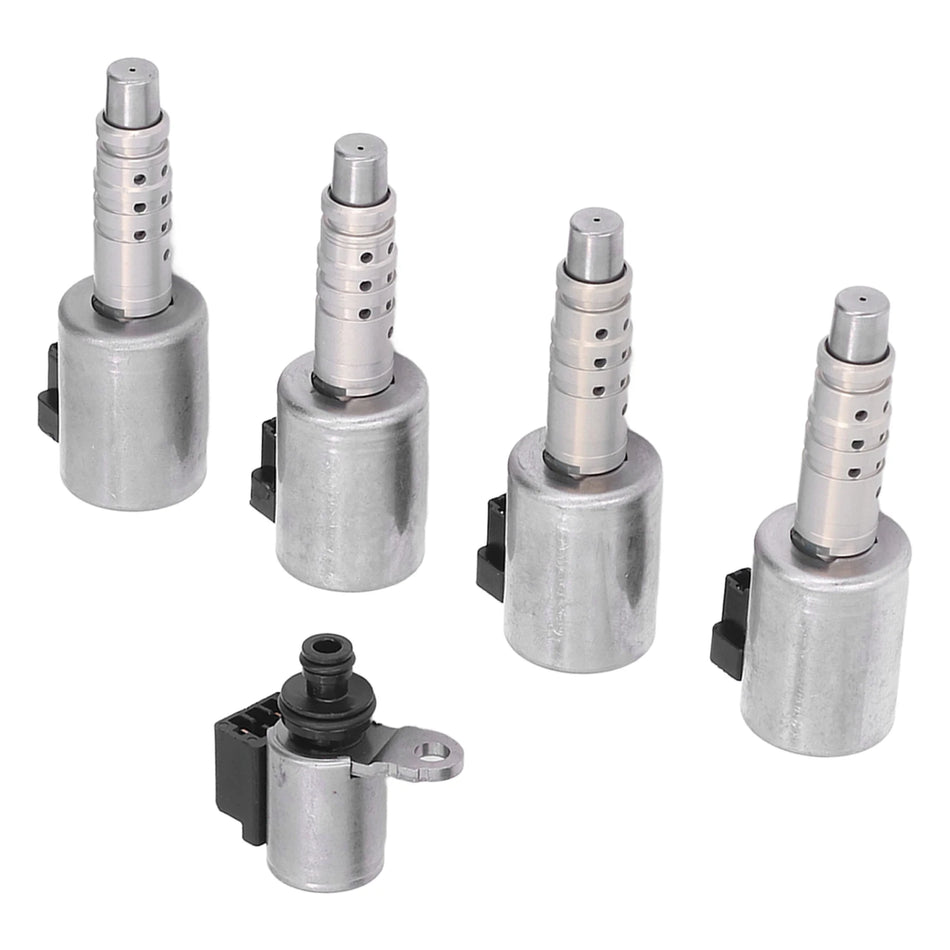 Infiniti JX35 QX60 CVT Valve Solenoid Kit JF017E Replacement, 5Pcs