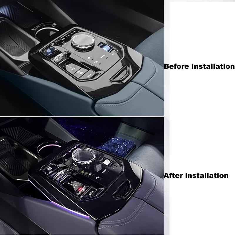 BMW 2024 Seria 5 G60 G68 I5 Konsola Środkowa Ambient Light ABS Wykończenia Wnętrza