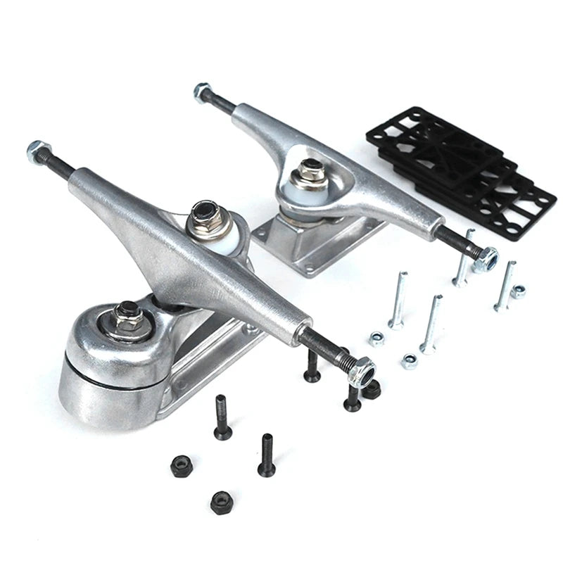 Ground-Free Land Surfing Skateboard &ndash; Bridge Rotation silver