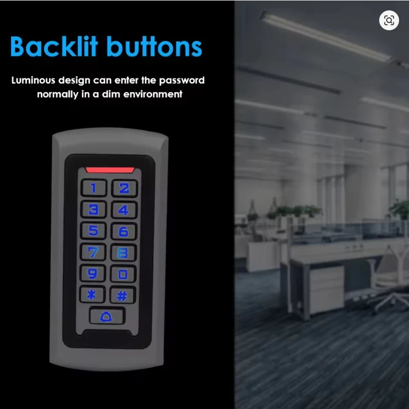 S603 Metal RFID Access Control Keypad &ndash; 1500 User Capacity