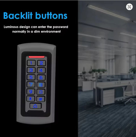 S603 Metal RFID Access Control Keypad &ndash; 1500 User Capacity