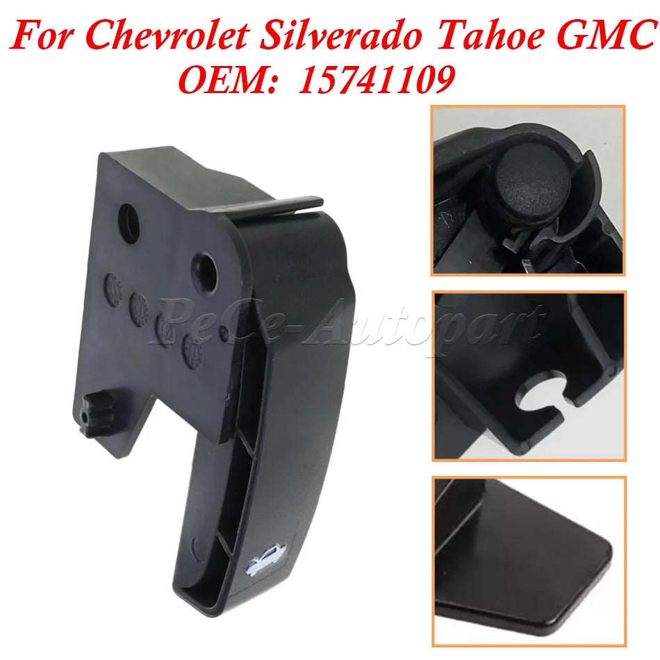Manija de liberación del pestillo del capó para Chevrolet Silverado Tahoe, GMC Sierra Yukon, Cadillac C3500 C1500 K2500 K1500 15741109