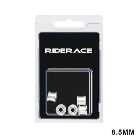 RIDERACE 5 PCS Bicycle Chainring Bolts &ndash; CNC 7075 Aluminum Ultra Durable Lightweight 8.5MM  Sliver