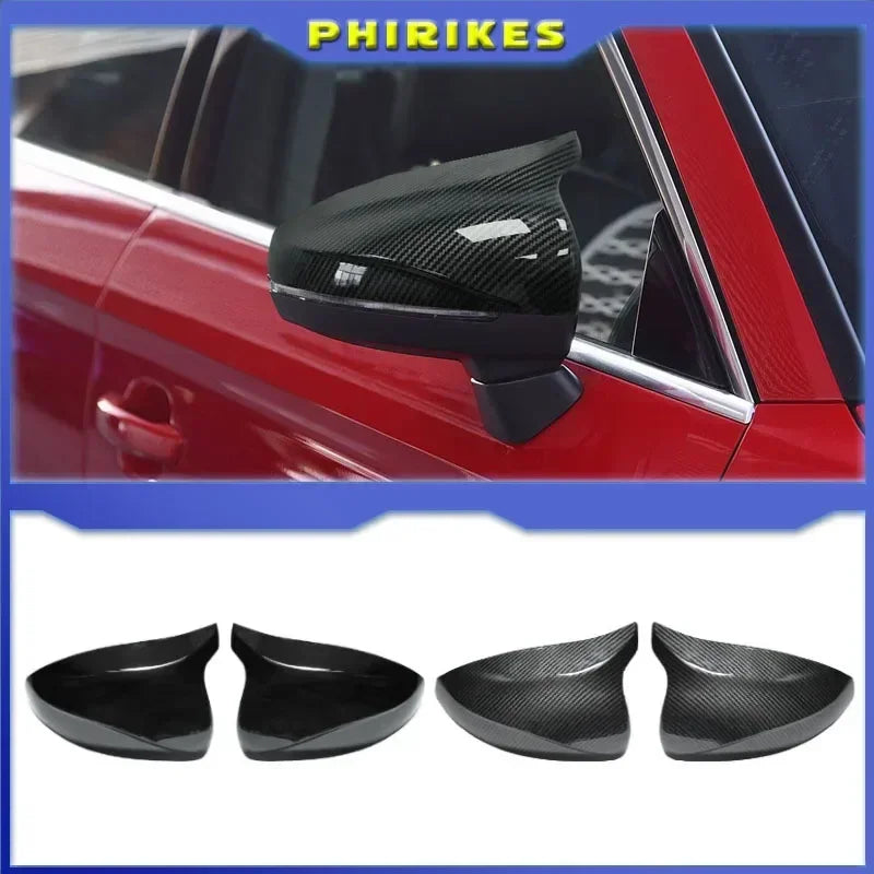 Copertura dello Specchio Retrovisore Posteriore Audi A3 S3 RS3 in Fibra di Carbonio