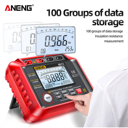 ANENG MH12 Digital Megohmmeter &ndash; Wide Measuring Range