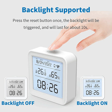 Smart WiFi Temperature Humidity Sensor