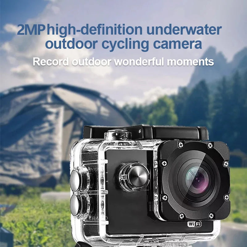 2MP High-Definition Underwater Cycling Camera &ndash; 1080P High-Definition Video Quality