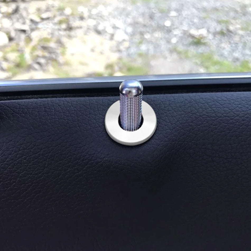 Κάλυμμα Πείρου Κλειδώματος Πόρτας Mercedes-Benz C-Class W205 Αλουμίνιο 4 Τεμ