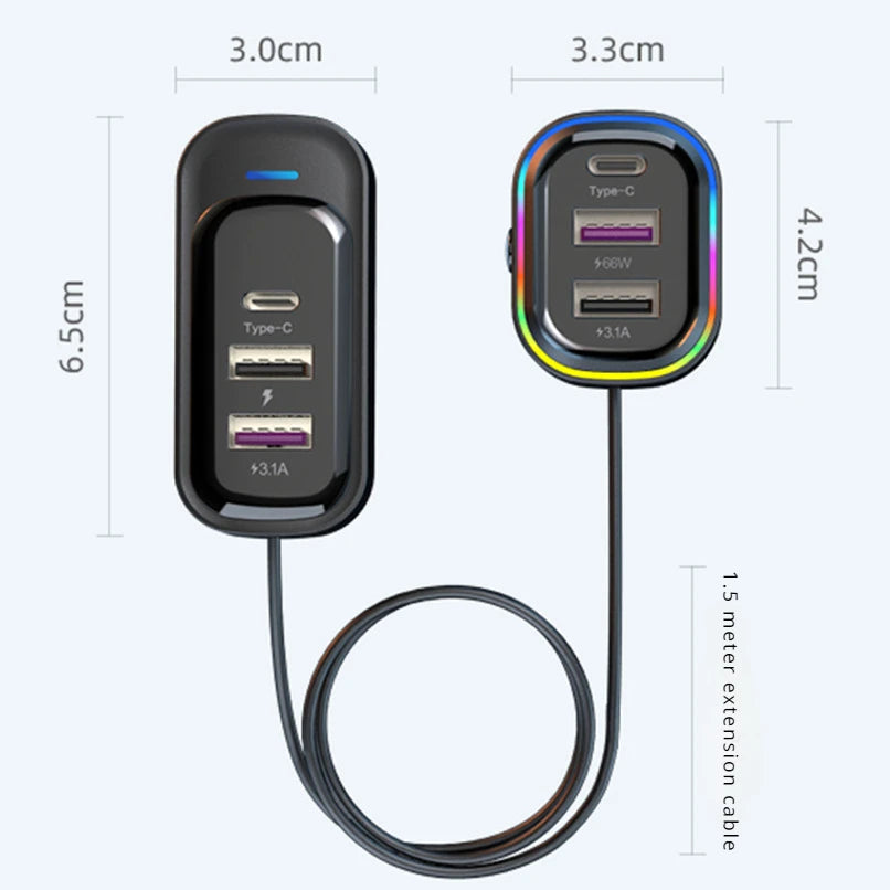 New PD QC3.0 81W Car Charger &ndash; Ultra Fast Charging Tech
