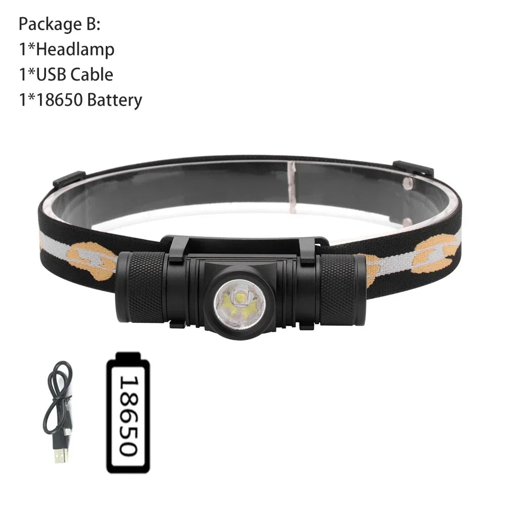 Emergency D10 L2 LED Headlamp &ndash; Powerful 3000LM Waterproof A2