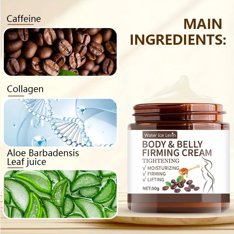 Water Ice Levin Abdominal Control Firming Cream &ndash; Deep Moisturizing Formula