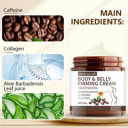 Water Ice Levin Abdominal Control Firming Cream &ndash; Deep Moisturizing Formula