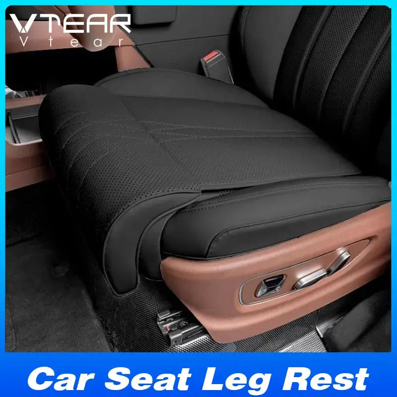 Vtear Universal Car Seat Leg Rest Pad Cover PU Memory Foam Support Cushion Auto Interior Relax Modificarion Accessories Parts by InterCyprus Trading Ltd