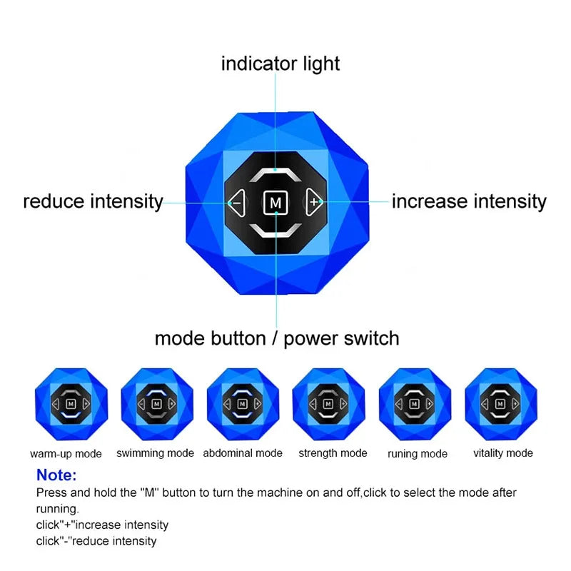 Brangdy Smart EMS Muscle Stimulator for Ultimate Body Toning