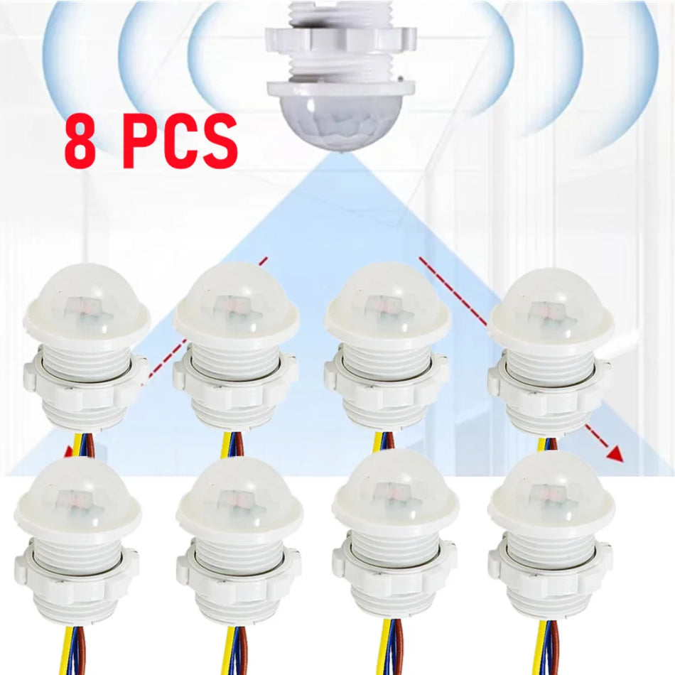 Pohybový senzor chytrého spínače s infračerveným PIR pro automatickou noční lampu 110V/220V