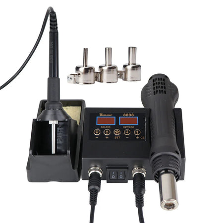 SumSour 8898 Soldering Station &ndash; Digital Temp Control Complex Version / 220V EU Plug
