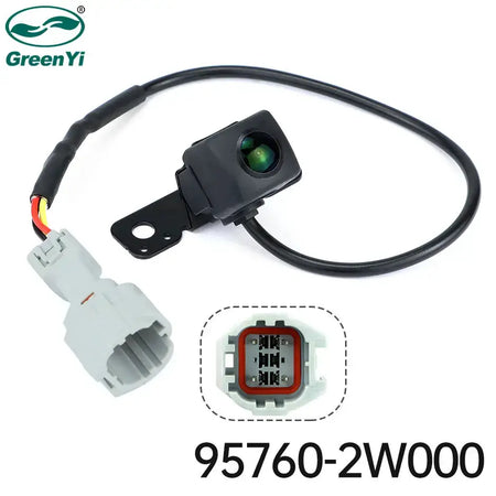 Rear View Camera with Stainless Steel Shell for Hyundai Santa Fe by InterCyprus Trading Ltd